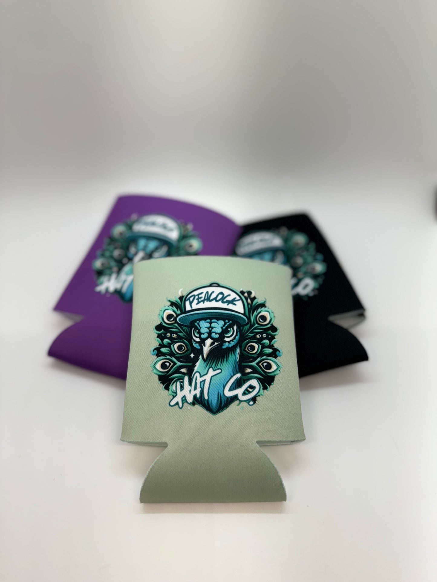 Peacock Hat Co. Koozie