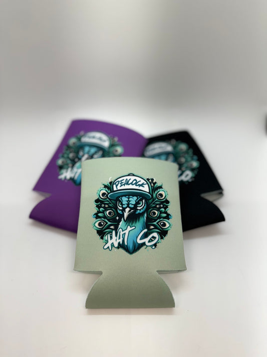 Peacock Hat Co. Koozie