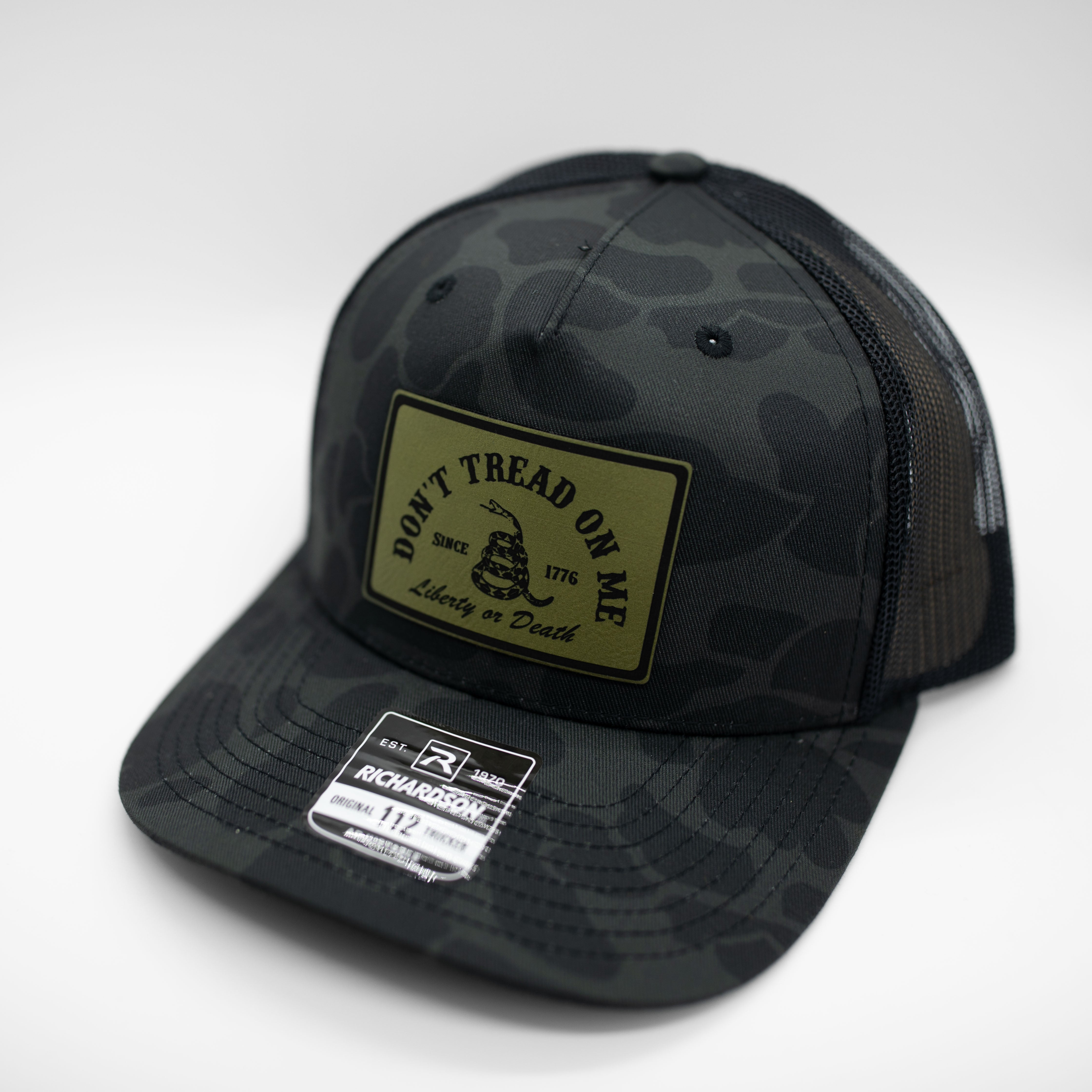 Tappo da baseball strutturato Tread On Me Snake Liberty or Death Tappo da baseball strutturato Tread On Me Snake Liberty or Death