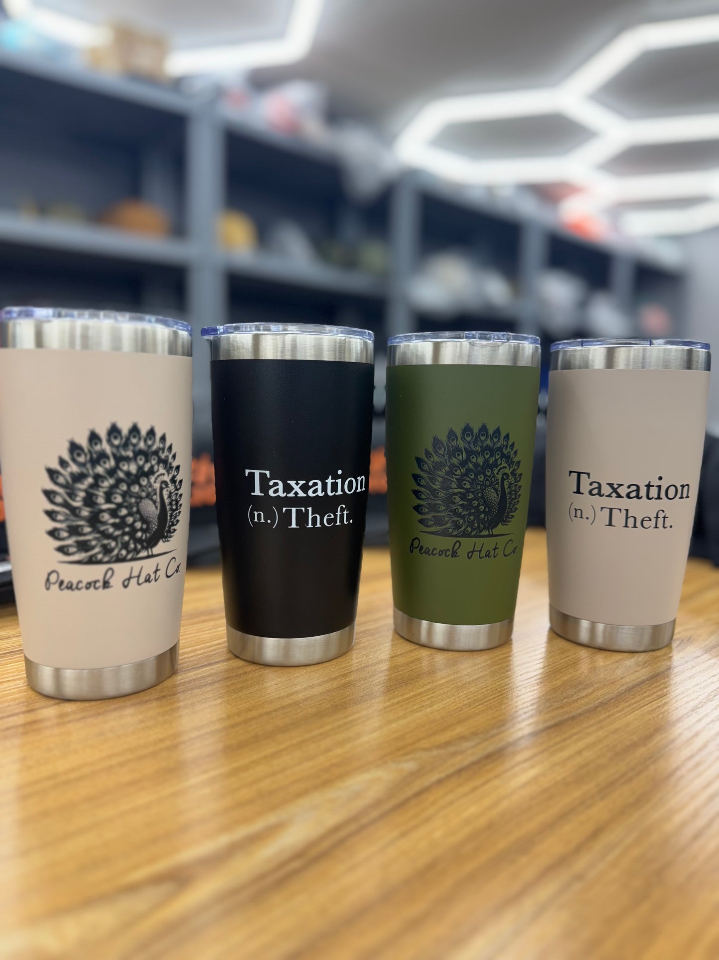 Taxation (n.) Theft 20oz. Tumbler